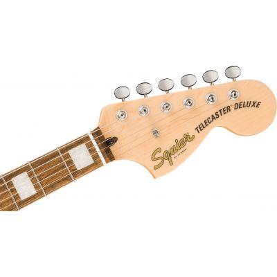 Squier Paranormal Troublemaker Telecaster Deluxe Bigsby Honey Sunburst Guitarra Eléctrica
