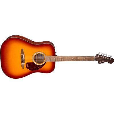 Fender California Deluxe Redondo Sienna Sunburst Guitarra Acústica