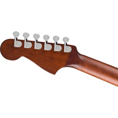 Fender California Deluxe Redondo Mahogany Walnut Fingerboard Natural Guitarra Acústica