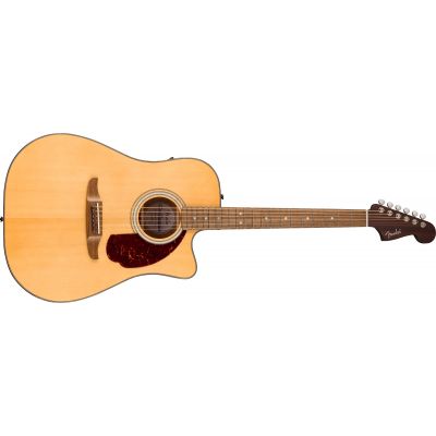 Fender California Deluxe Redondo CE Natural Guitarra Electroacústica