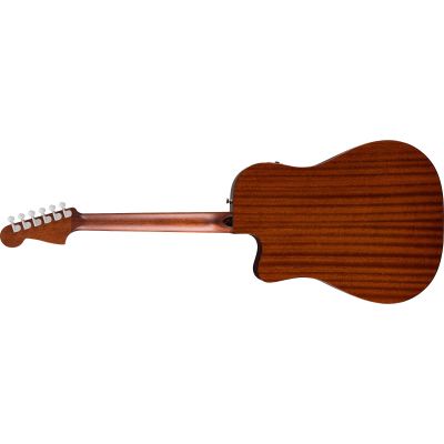 Fender California Deluxe Redondo CE Natural Guitarra Electroacústica