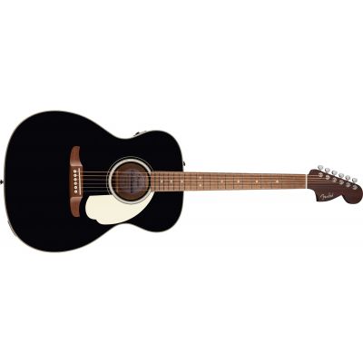 Fender California Deluxe Monterey  E Black Guitarra Electroacústica