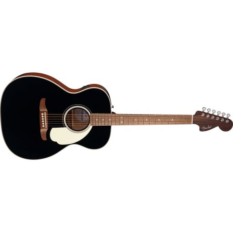 Fender California Deluxe Monterey  E Black Guitarra Electroacústica