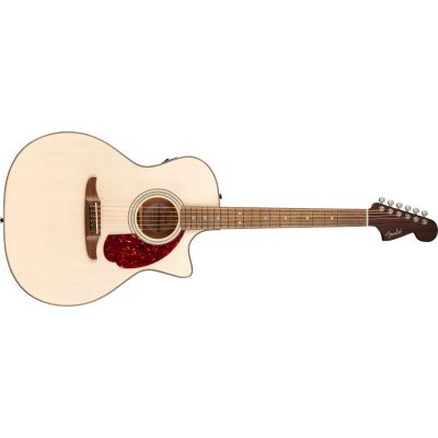 Fender California Deluxe Redondo CE White Blonde Guitarra Electroacústica
