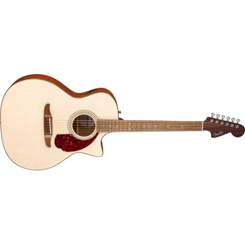 Fender California Deluxe Redondo CE White Blonde Guitarra Electroacústica