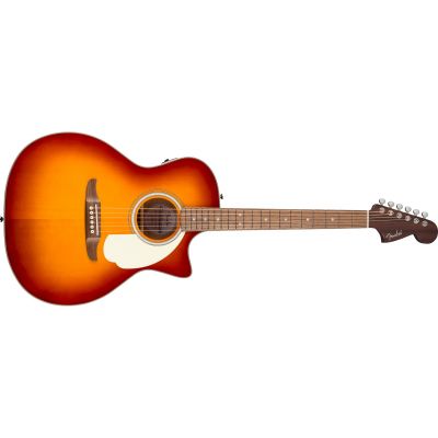 Fender California Deluxe Newporter CE Sienna Sunburst Guitarra Electroacústica