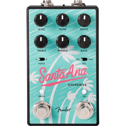 Fender Santa Ana Overdrive V2 Pedal de Guitarra