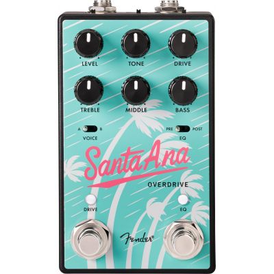 Fender Santa Ana Overdrive V2 Pedal de Guitarra