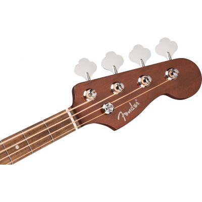 Fender California Deluxe Kingman Bass CE Black Bajo Electroacústico de 4 Cuerdas