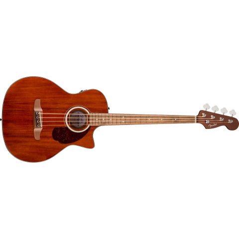 Fender California Deluxe Kingman CE Caoba Bajo Electroacústico