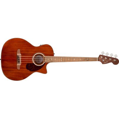 Fender California Deluxe Kingman CE Caoba Bajo Electroacústico