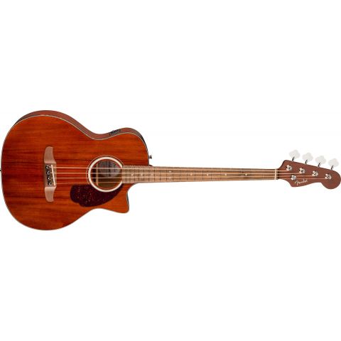 Fender California Deluxe Kingman CE Caoba Bajo Electroacústico