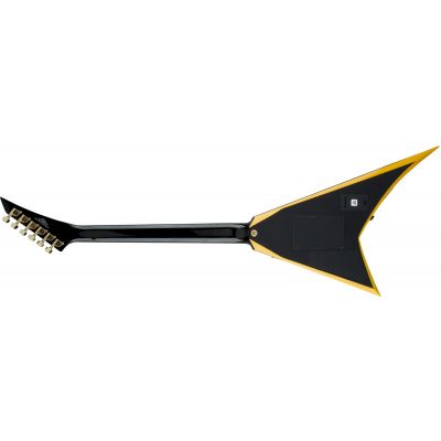 JACKSON X Rhoads RRX24, Laurel Fingerboard, Black with Yellow Bevels 2