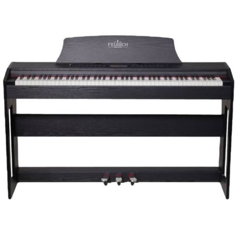Feurich Olya Evo Black Piano digital Negro