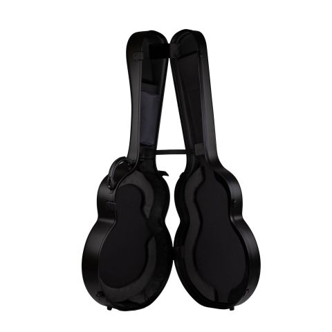 Estuche de guitarra clásica Bam Hightech STEELS8002XL Black Negro