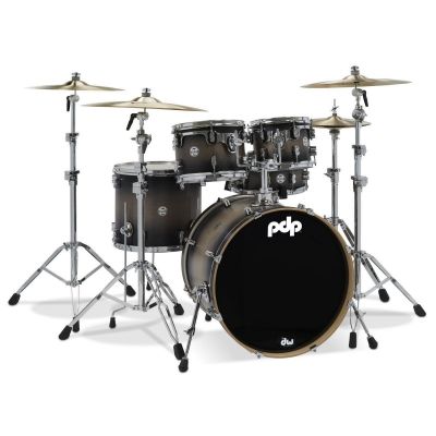 DW PDP Concept Maple Studio Satin Charcoal