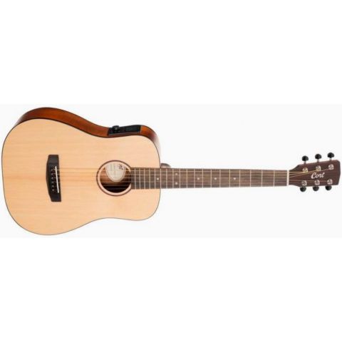 Cort EARTH Go Guitarra Acústica Open Pore con funda