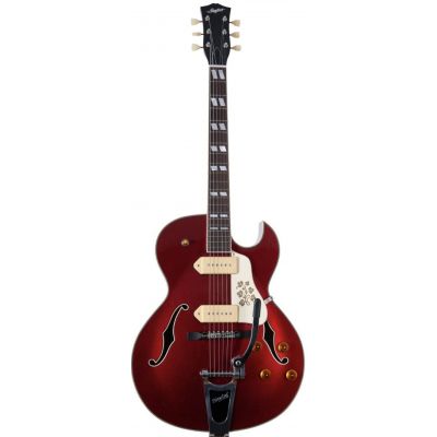 Stanford CR Fatboy Car 95 Bigsby B60 Candy Apple Red Guitarra Eléctrica