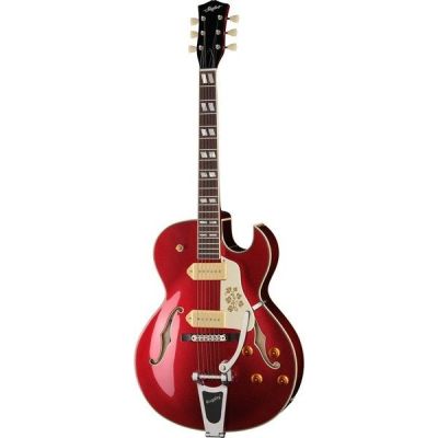 Stanford CR Fatboy Car 95 Bigsby B60 Candy Apple Red Guitarra Eléctrica