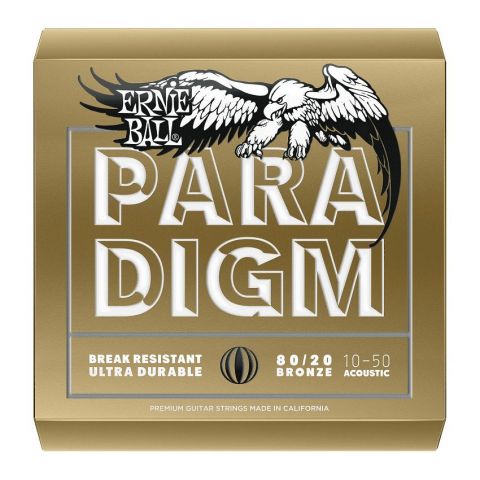 Ernie Ball EB2088 Paradigm Extra Light 80 20 Bronze 10-50
