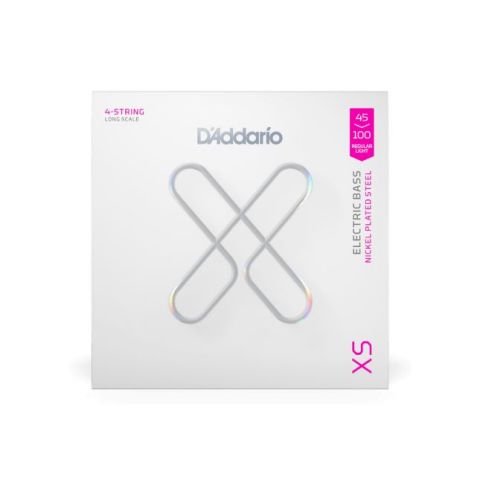 D'addario XSB45100 Cuerdas para bajo recubiertas escala larga XS NPS 45-100 Long
