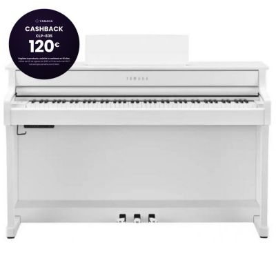 Yamaha CLP-835 WH Blanco Piano Clavinova
