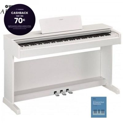 Yamaha YDP 165 Arius Blanco Piano digital
