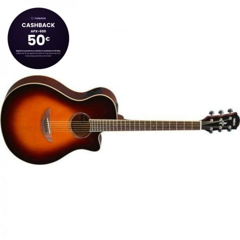 Yamaha Apx600 Old Violin Sunburst