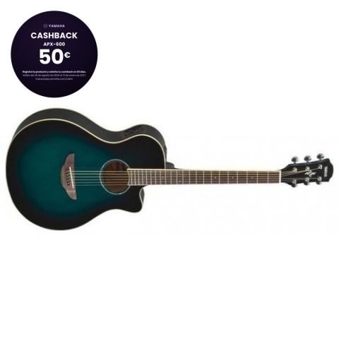Yamaha Apx600 Azul blue Burst