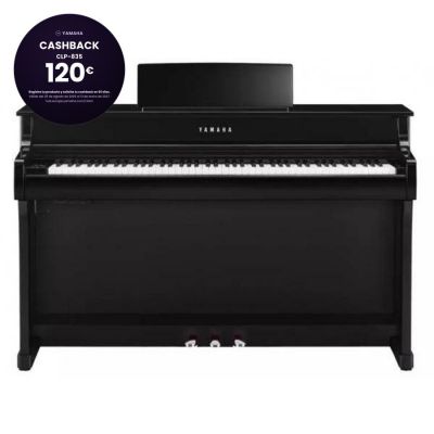 Yamaha CLP-835 PE Negro Pulido Piano Clavinova