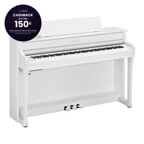 Yamaha CLP-845 WH Blanco Piano Clavinova