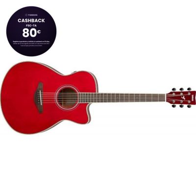 YAMAHA FSC-TA RUBY RED TRANSACOUSTIC