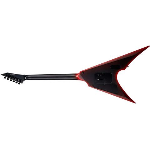 ESP LTD Arrow Black Metal II Black Red Burst Satin