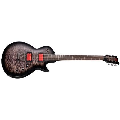 ESP LTD BB-200 Baritona QM See Thru Black Sunburst Satin