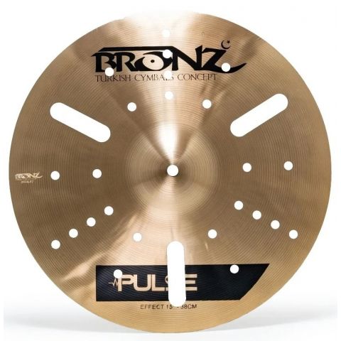 Bronz Effect 15" B20 drilled Pulse Series