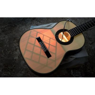 Admira Artista Guitarra Clásica Serie Conservatorio Abeto-Ébano