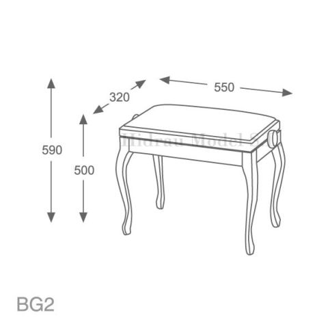 Hidrau Model BG2 Banqueta