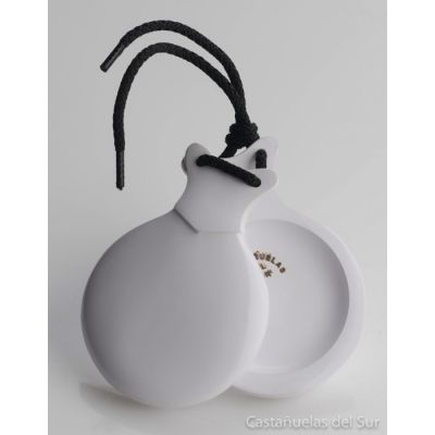 Castañuelas del sur PROFESIONAL Vidrio Blanca marfil Nº 5