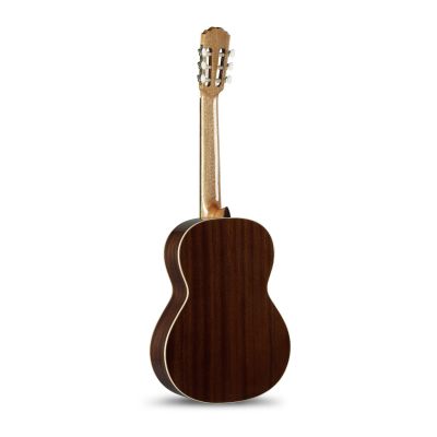 Alhambra 2c guitarra clásica para empezar el conservatorio. Tres años de garantía. Trasera guitarra