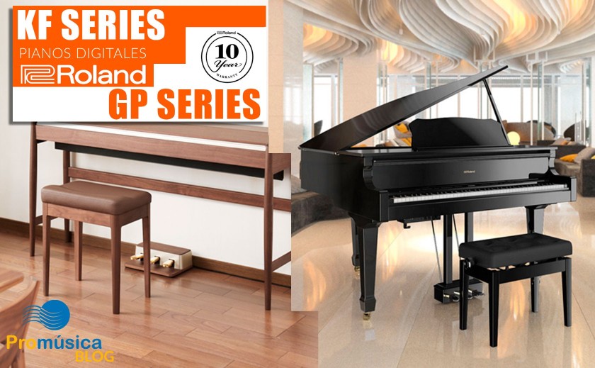 Pianos Roland de 10 años de garantía (II) - ROLAND GP y KX SERIES