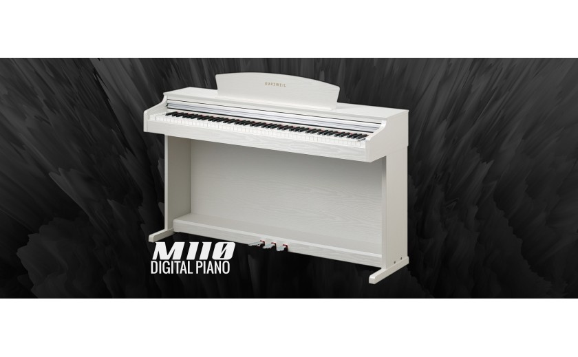KURZWEIL M110, un piano increíble que une sensibilidad y una amplia variedad de sonidos