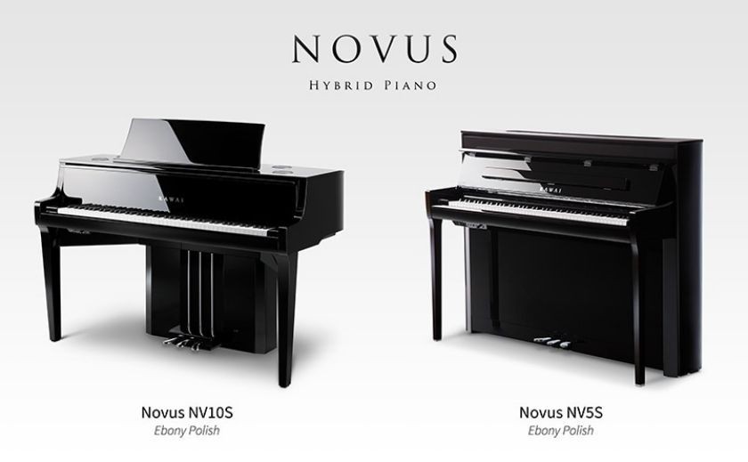 Pianos híbridos Kawai Novus NV10S y NV5S. Lo más actual en serie premium Novus de Kawai. Novedades y actualizaciones