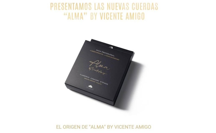EL ORIGEN DE "ALMA", CUERDAS DE GUITARRA BY VICENTE AMIGO  