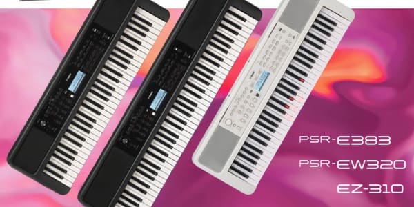 Yamaha PSR-EW320 vs Yamaha PSR-E383. ¿Cuál es mejor?