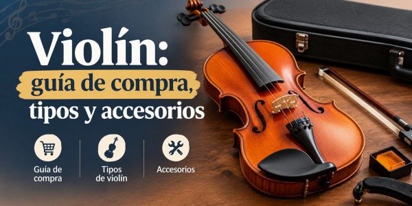 Violín: guía de compra, tipos y accesorios esenciales